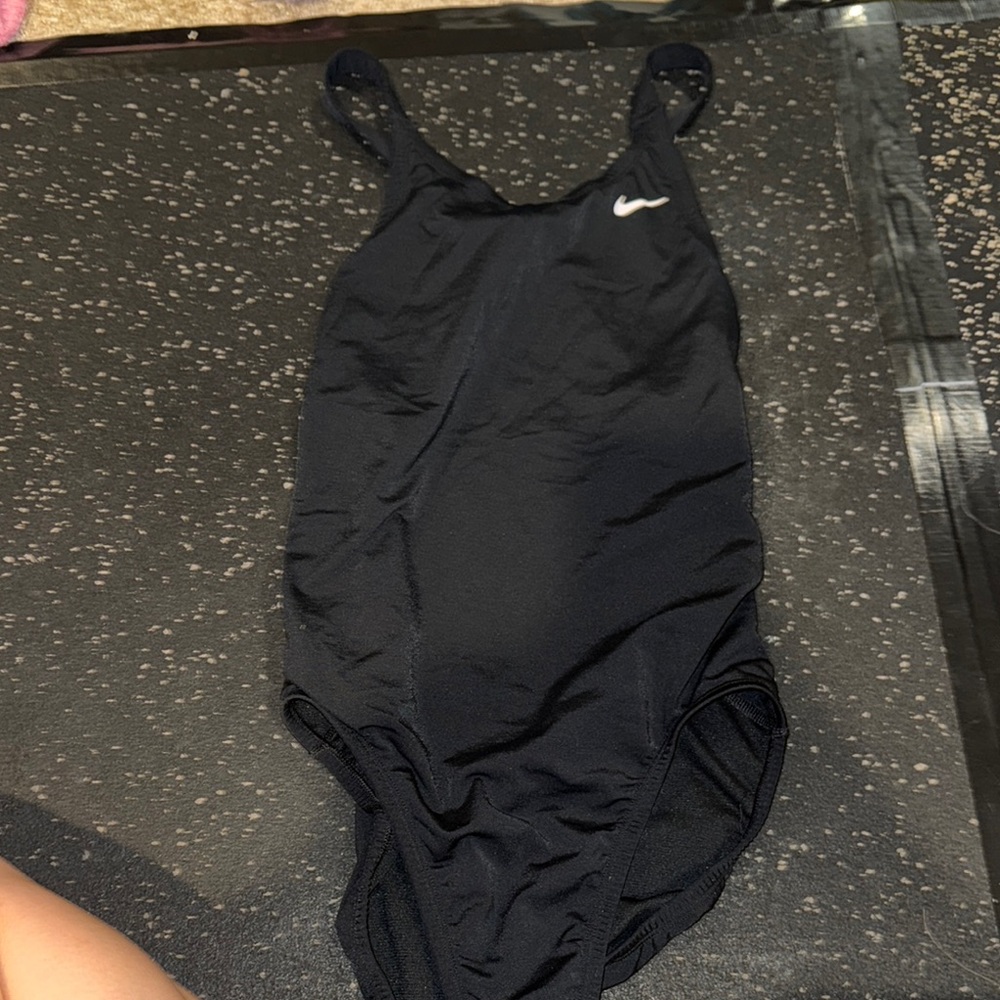 Nike Women's Black One-Piece Swimsuit